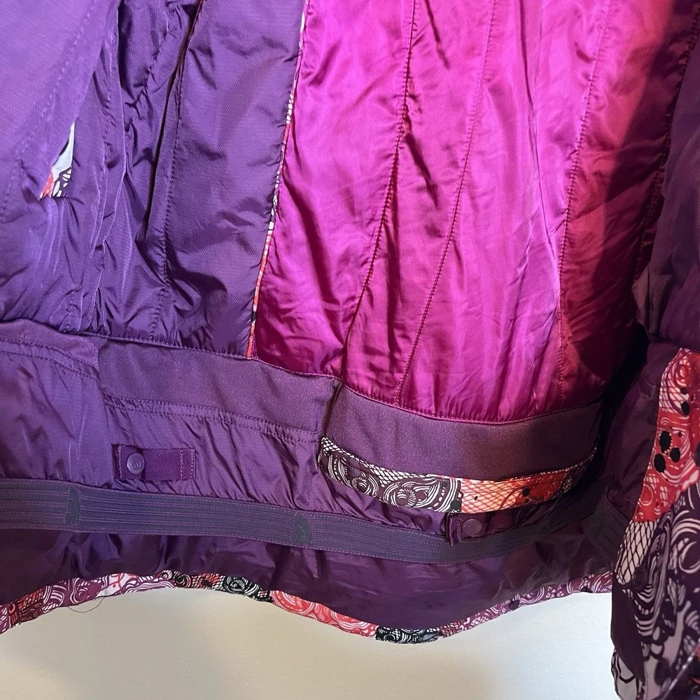 North Face Coat Jacket Summit Series‎ Hyvent Winter Ski Snowboard Pattern Vented